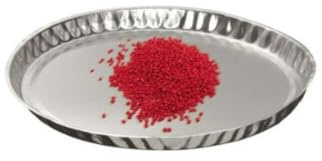 Heathrow Scientific HD14522 Lot de 50 coupelles de pesée en aluminium, 101 mm diamètre extérieur x 8 mm hauteur