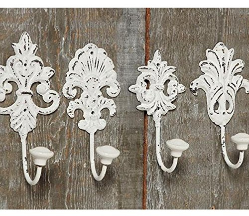 Hakenset Wandhaken Nostalgie Metallhaken 4429000 (4er Set)