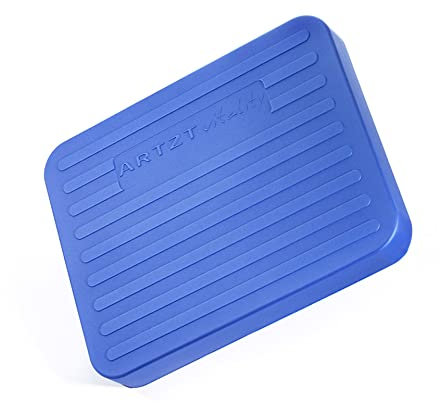 ARTZT vitality Stabilitätstrainer | Balance Board | Balance Pad | Balance Training Equipment | Balancekissen Physiotherapie | Stabilisationstrainer | Gleichgewichtstraining | Fitness Balance | Balancetrainer Blau | Mittel, Onesize