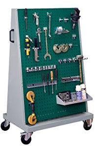 Bott Werkstattwagen mobil Gestell RAL7035 B.1000xH.1600xT.650mm