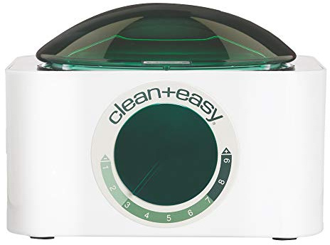 Clean + Easy Deluxe Wax Warmer – Thermostatically Controlled Hair Removal Wax Heater for Salon & Home Use, with No-Mess Scraper Bar, 120V