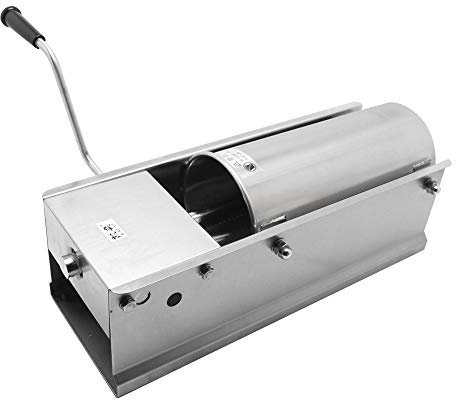 Zwei Speed Commercial Restaurant Horizontal Edelstahl Wurstfüllmaschine Wurst Maker Wurstfüller 7L