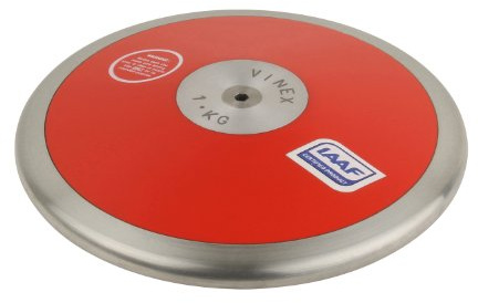 Wurfdiskus Vinex High Spin - Diskuswurf - 1,00 kg - 1,25 kg - 1,50 kg - 1,75 kg - 2,00 kg