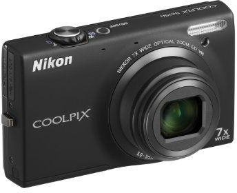 Nikon Coolpix S6150 Appareil photo numérique compact 16 Mpix Ecran 3 Zoom optique 7x Noir