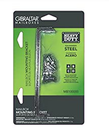 Gibraltar Mailboxes MB100000 - Soportes de Montaje de Metal para buzón, Paquete de 1