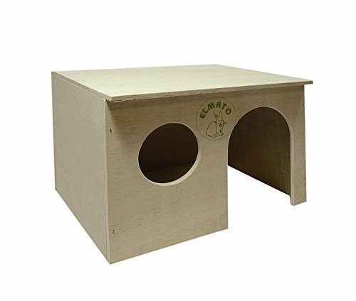 Elmato Chinchillahaus, Hasenhaus,Zwerghasenhaus,Meerschweinchenhaus *NEU*