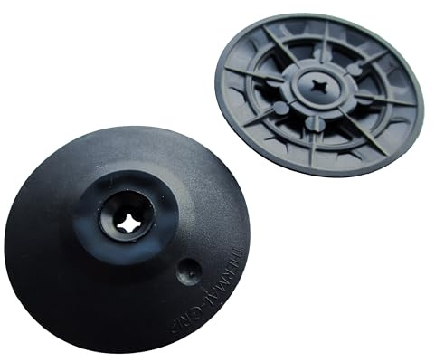 TruFast 2 Thermal-Grip Flat Washer (250 EA) Black Plastic Insulation and Building Wrap Fastener Solution