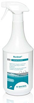 BAYROL Bordnet Spray 1 L - Élimine Rapidement Les dépôts Gras sur la Ligne d'eau - Application et Nettoyage Pratique et Rapide - Nettoyant Ligne d'eau Piscine