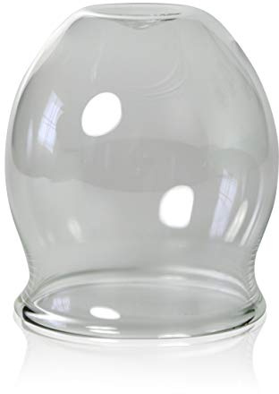 Lauschaer Glas medizinisches Feuer-Schröpfglas 65mm Schröpfkopf, Saugglas, Saugglocke, Schröpfglas, Schröpfgläser, Lauschaer Glas das Original