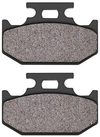 AHL-moto Plaquettes de frein Arrière pour Kawasaki KDX 125 A1/A2/B1/B2 1990-1994 (Semi-métal)