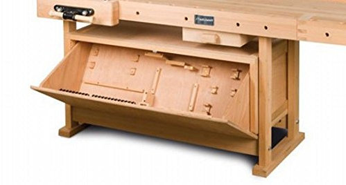 Stürmer Maschinen GmbH Kipplade für Profi Hobelbank Rotbuche geölt HK-5102142 für Hobelbank HB2006 Tischlerwerkzeug