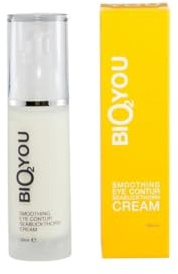 BIO2YOU Havtorn ögonkräm mot rynkor 30 ml anti-aging ögonvård med hyaluronsyra och kollagen naturkosmetik utan alkohol