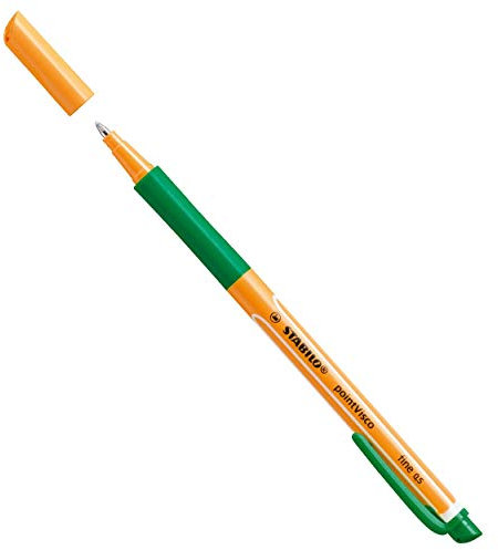 STABILO PointVisco-Rollschreiber, 0,5 mm, Grün, 3 Stück