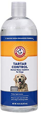 Arm & Hammer Clinical Care Dental Rinse for Adult Dogs, No Taste, No Odor, 473ml White