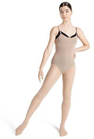 Capezio Women's Ultra Soft Body Tights, Nude, Small/Medium