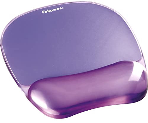 Fellowes Crystals Gel Handgelenkauflage mit Mauspad violett