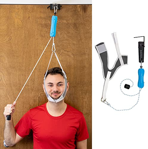 NECKPRO Overdoor Cervical Traction Device with Door Bracket