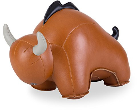Zuny – Bull Bullo Tan – Buchstütze | Zuny è una home Deco basata su prodotti in pelle sintetica fatti a mano. Conosciuta per i suoi fermacarte e fermalibri, la