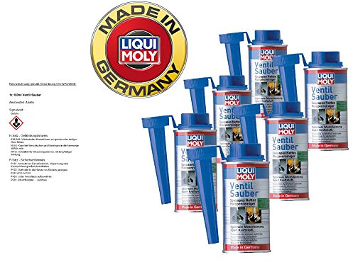 6x LIQUI MOLY 1014 Ventil Sauber Reiniger Schutz Additiv Benzin 150ml