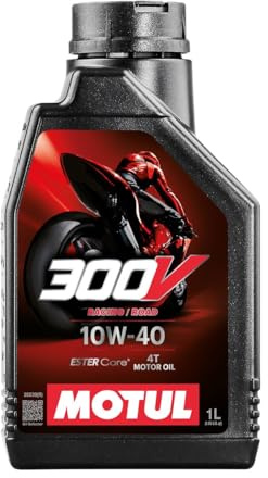 MOTUL Motoröl 10W-40 300V Synthetiköl Motor Öl API SP Racing/Road 1L | 104118 (alt 110092), 300V Factory Line Road Racing 10W-40 4T