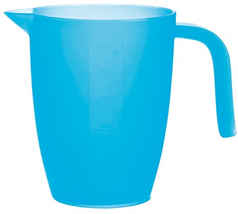 Excelsa Rainbow Jarra medidora, 1 litro, Azul