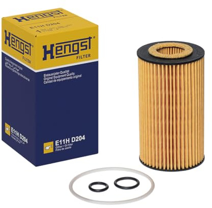 HENGST - Ölfilter E11H D204 - Öl-Filtereinsatz für KFZ | Hochwertiger Motorölfilter für KFZ mit Otto- oder Dieselmotor - Robuster Ölfilter mit hoher Schmutzaufnahmefähigkeit