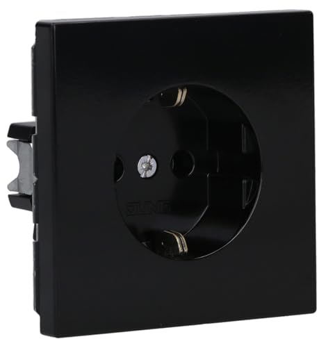 JUNG LS Serie SCHUKO Steckdose Schwarz – LS1520SW