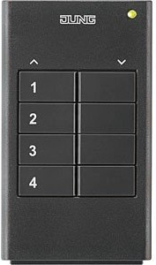 KNX Funk-Handsender 4fach JUNG HS4RF