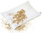 NATURECA Almohada de espelta 40 x 60 cm, Almohada Cervical con Funda Transpirable de algodón, Almohada Natural de cáscara de espelta orgánica, Almohada ortopedica Bio espelta
