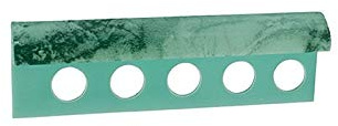 Profilo Jolly Per Piastrelle In Pvc.Colore Verde Scuro Marmorizzato.H.Cm 270.