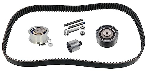 febi bilstein 24756 Zahnriemensatz für Nockenwelle, 1 Stück | Kompatibel mit: AUDI A3, A3 Sportback, A4 B7, A4 B7 Avant, A6 C6, A6 C6 Avant, MITSUBISHI GRANDIS, LANCER VIII