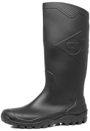 Dunlop Dane unisex vuxna gummistövlar, svart, 43 EU