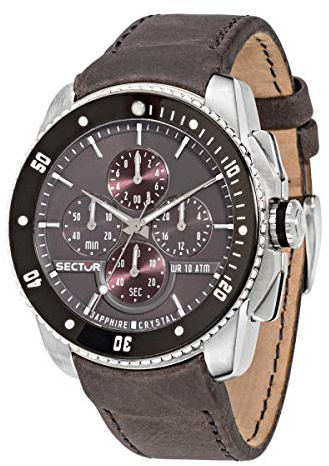 Sector No Limits 350 R3271903004 - Orologio da Polso Uomo, Grigio