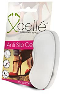 Coppia Salvacalze Gel Trasparente Adesivo – Protezione Tallone, Previene Vesciche e Dolore, Invisibile, Adatto a Tutti i Tipi di Scarpe, Donna e Uomo