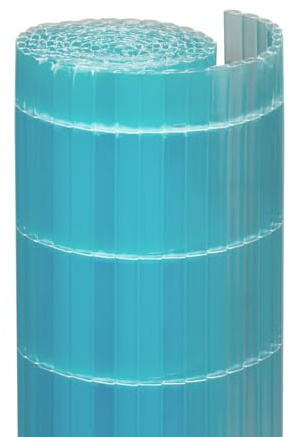 Videx-Sichtschutzmatte Rügen SUNLINE, Kunststoff lichtdurchlässig, Azur, 90 x 300cm