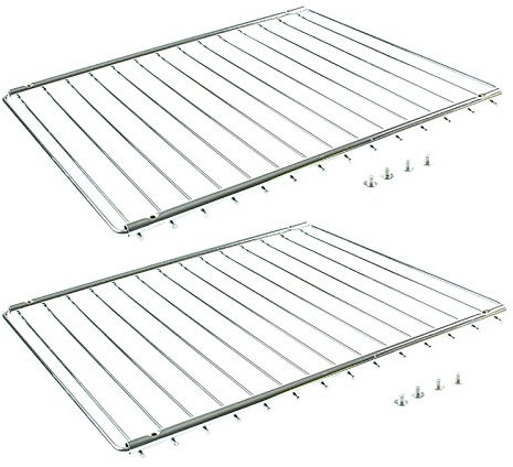 First4Spares Estante universal ajustable extensible para horno/cocina/nevera, 352-566 mm, 2 unidades