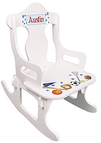 My Bambino Personalized Boys Puzzle Rocker (Sports) | Personalized Kids Gift