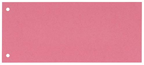 Oxford Lot de 100 bandes de séparation en carton manille Rouge