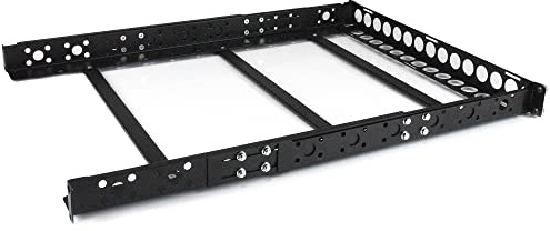 StarTech UNIRAILS1U Server-Rack | Montageschienen, Einstellbare Tiefe, 55lb, Rackmontage