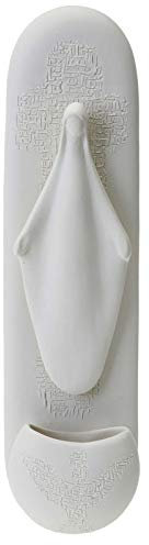 Holyart Acquasantiera Madonna Braccia Aperte Pinton 27 cm