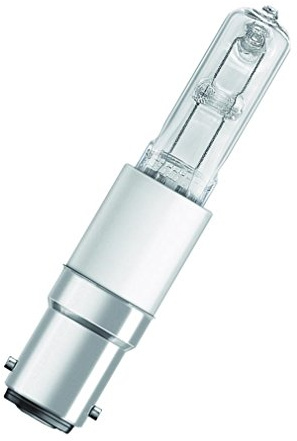 Osram 64496 halogène Halolux Ceram 230 V 2900 K B15d. Ampoule halogène 230 V 100 W 2900 K B15d. 1800 lumens. 2 000 heures. 86 x 13 mm