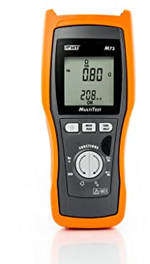 HT-Instruments Digitales Multimeter TRMS mit RCD und Schleifenwiderstandsprüfung, M73