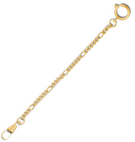 Taschenuhrkette - Figarokette - vergoldet - Taschenuhr 9024-22