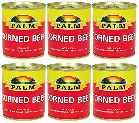 Palm Corned Beef with Juices 7.25oz (6 Pack)