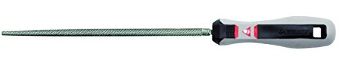 Bellota 4004-8 BAS. MB - Lima redonda para mecánico, basta (mango bimaterial, 8)