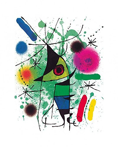 Miro,Joan Poster/Kunstdruck The Singing Fish 70 x 100 cm - Wandbild - Wohnzimmer