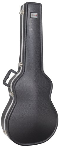 Kinsman KGC8615 Premium ABS-Hartschalenkoffer für 6 Saiten Western-Gitarre