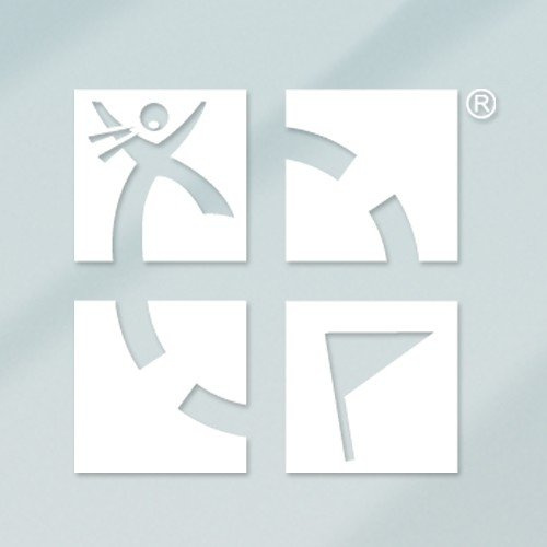 geo-versand White 5x 5 Geocaching Logo Vinyl Decal Autoaufkleber Aufkleber Geocaching Logo, Coins Travel Tag
