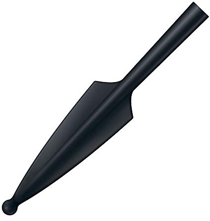 Cold Steel 92R95Z Robuste Trainings-Speerspitze aus Gummi Schwarz Trainingswaffe Trainingslanze
