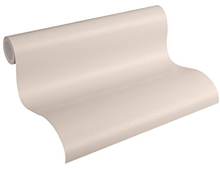 A.S. Création Vliestapete Life Tapete Unitapete 10,05 m x 0,53 m beige metallic Made in Germany 303226 3032-26